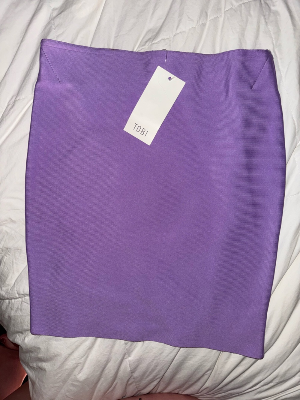 Tobi Purple Pencil Skirt